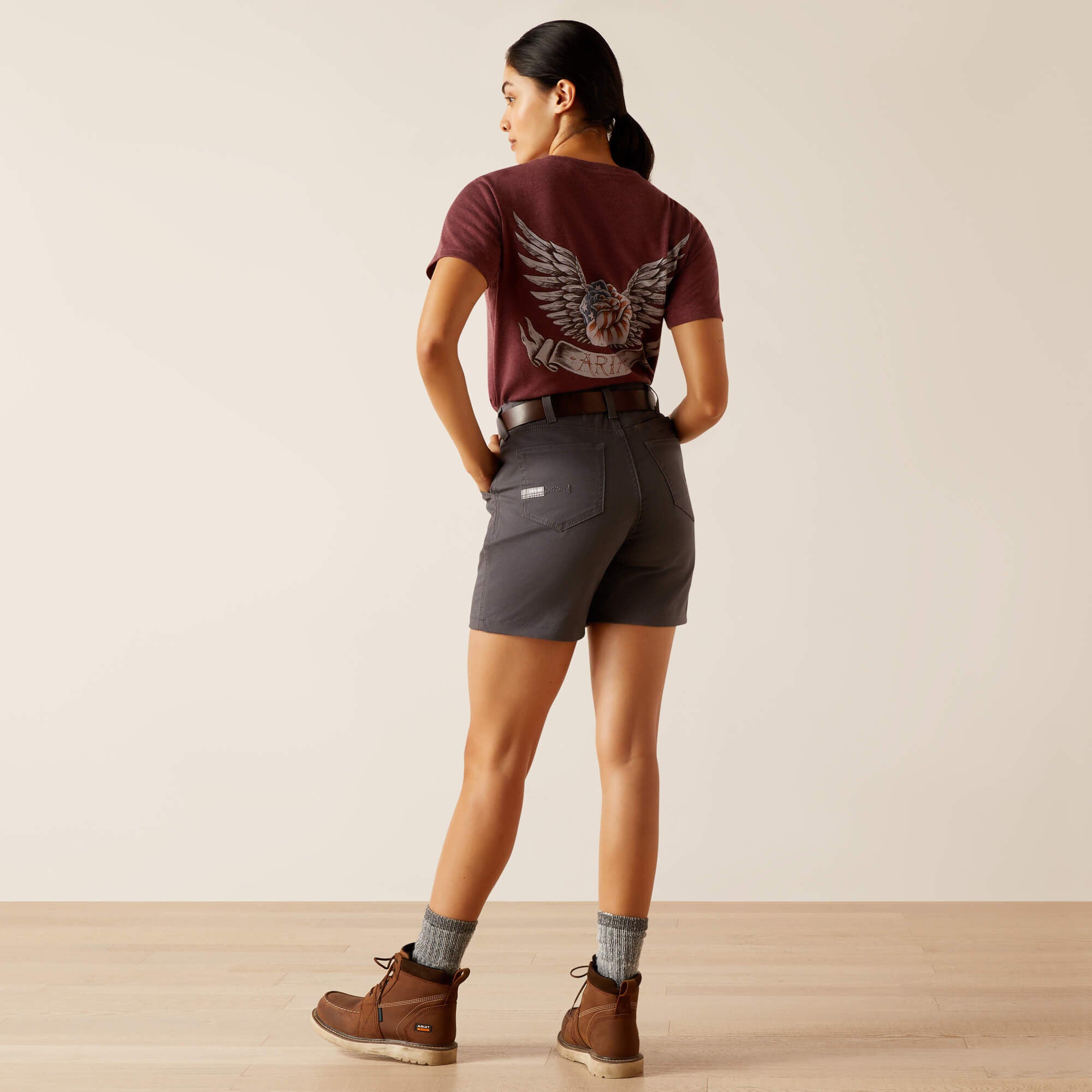 Ariat Rebar PR Made Tough 6" Short Discount