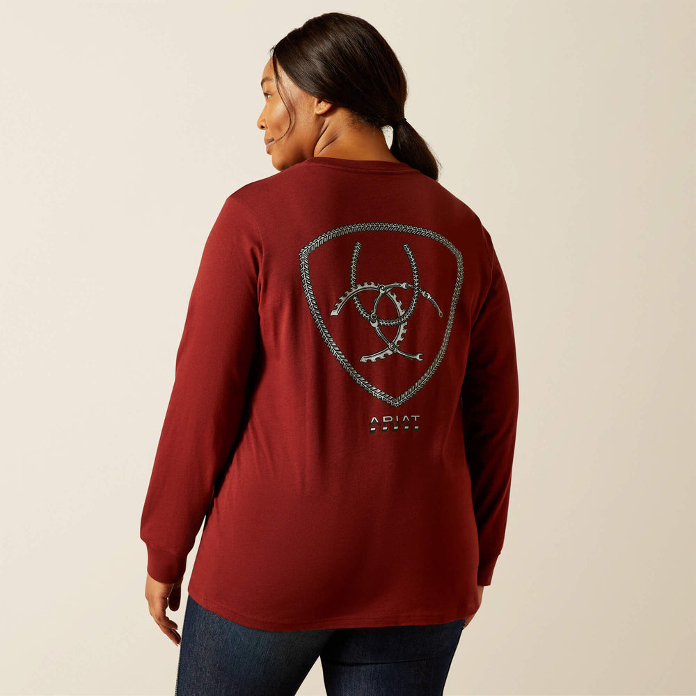 Ariat Rebar Cotton Strong Workshop Logo T-Shirt On Sale