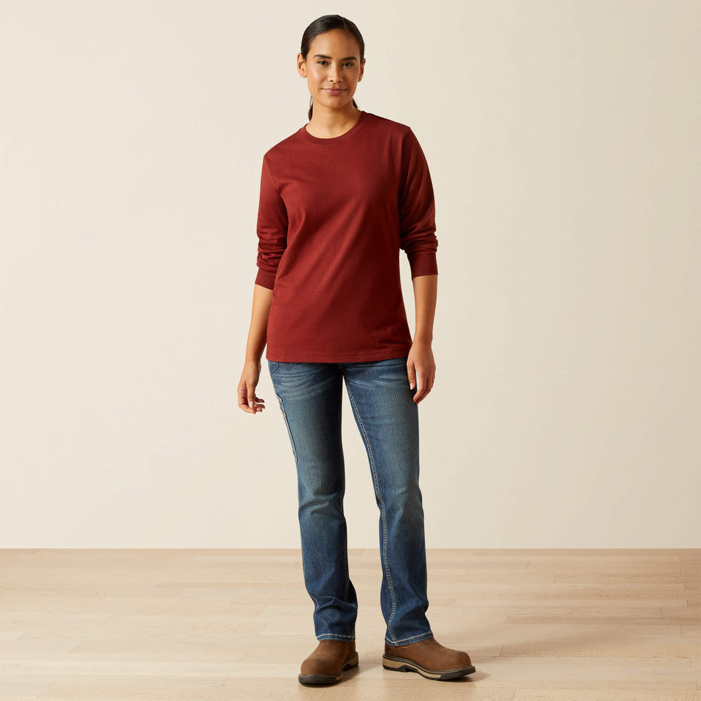 Ariat Rebar Cotton Strong Workshop Logo T-Shirt On Sale