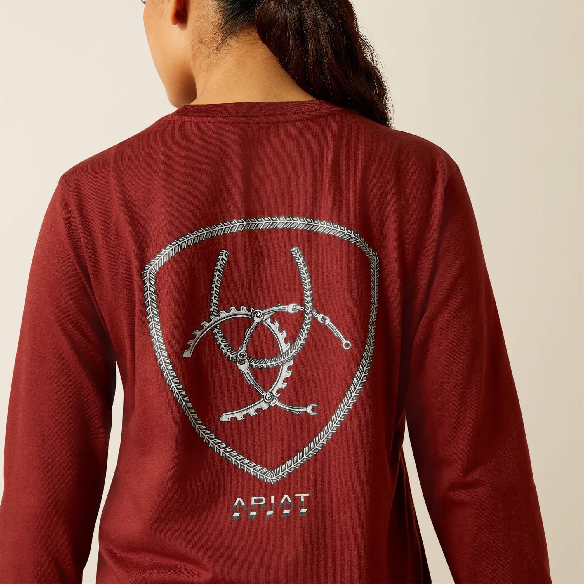 Ariat Rebar Cotton Strong Workshop Logo T-Shirt On Sale