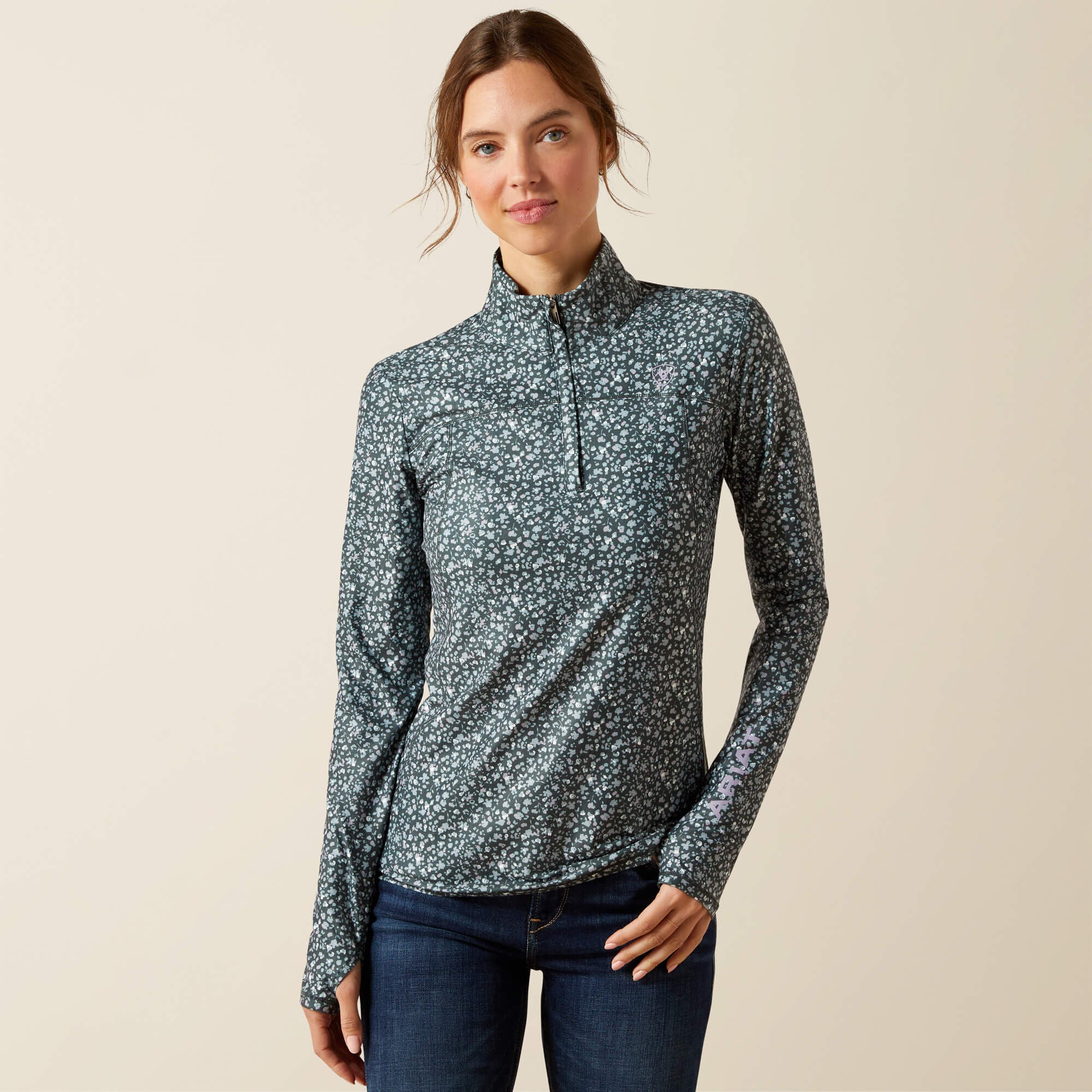 Ariat Lowell 3.0 1/4 Zip Baselayer For Sale