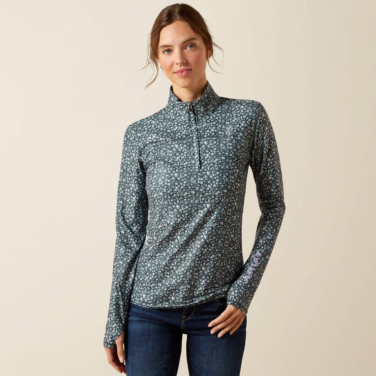 Ariat Lowell 3.0 1/4 Zip Baselayer For Sale