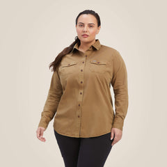 Ariat Rebar Washed Twill Work Shirt On Sale