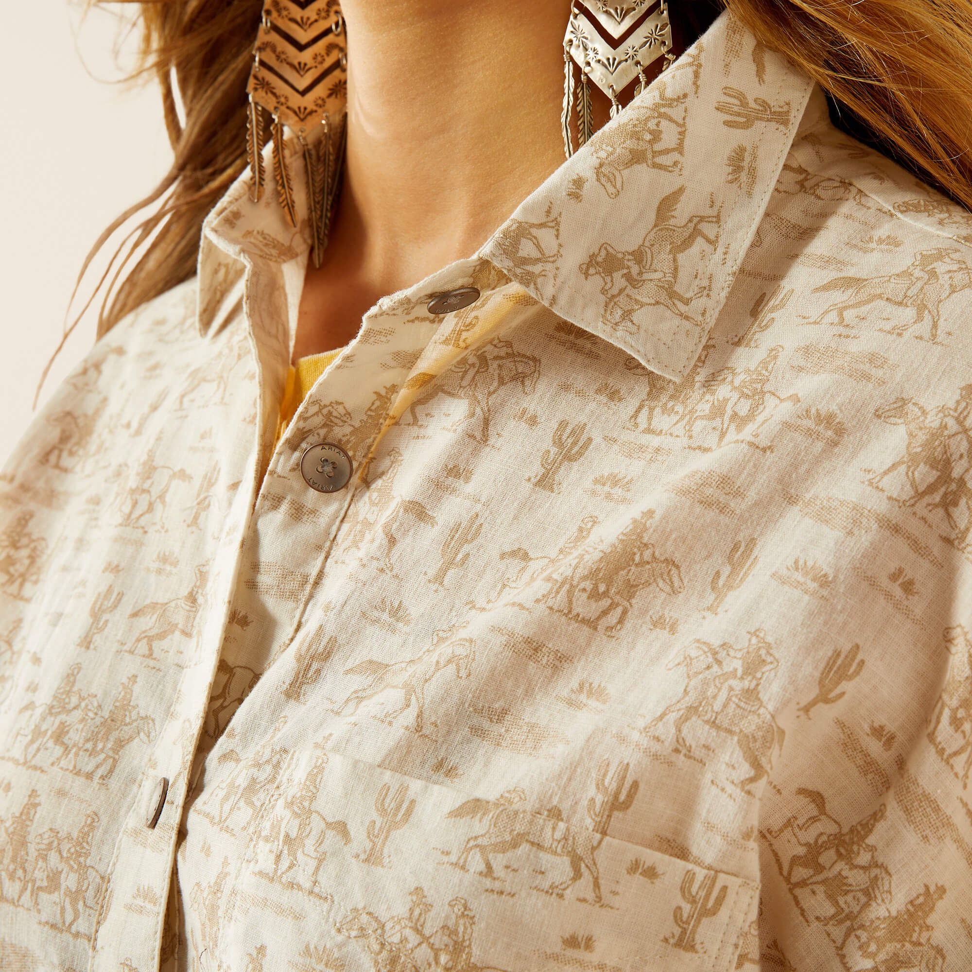 Ariat Poppy Summer Overshirt Shirt For Sale