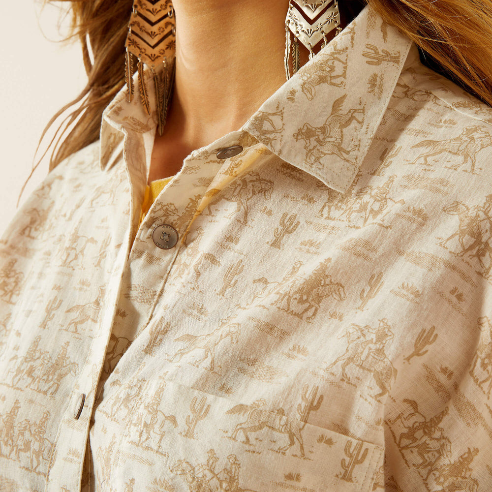 Ariat Poppy Summer Overshirt Shirt For Sale