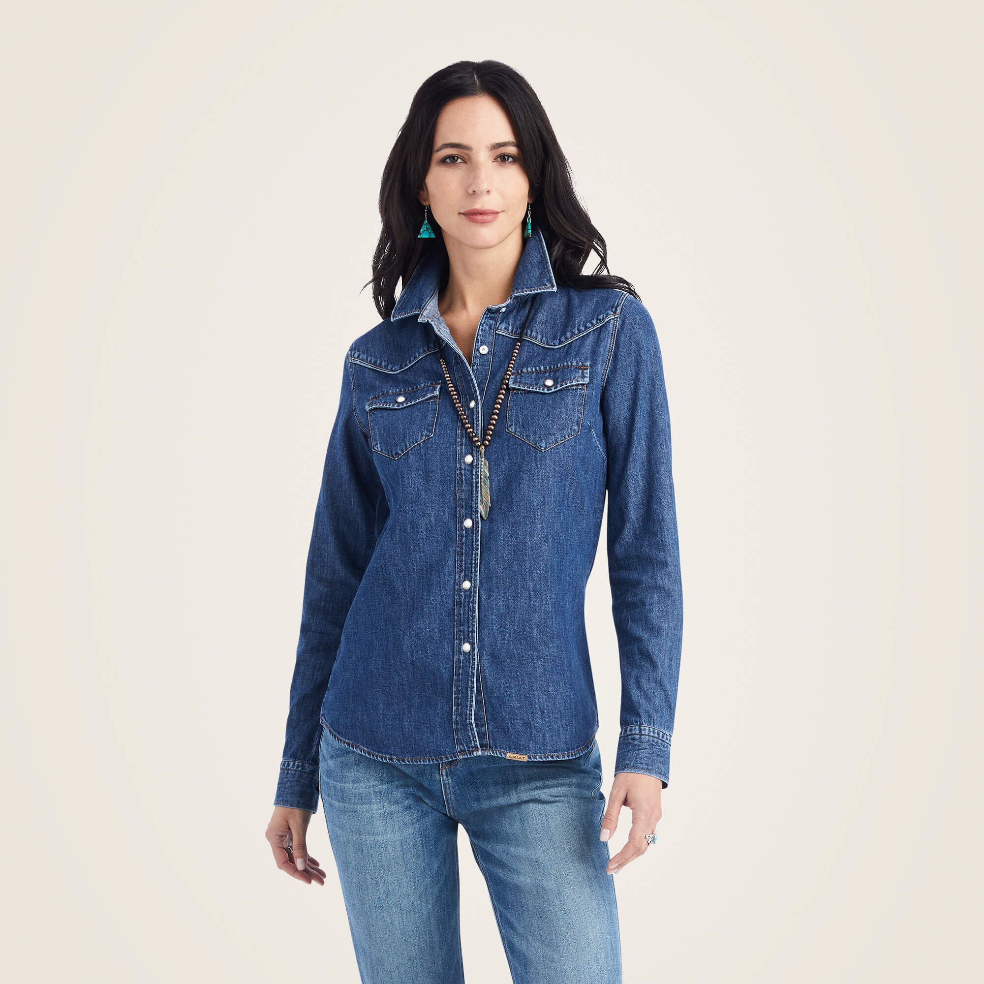 Ariat Farriday Denim Shirt Outlet