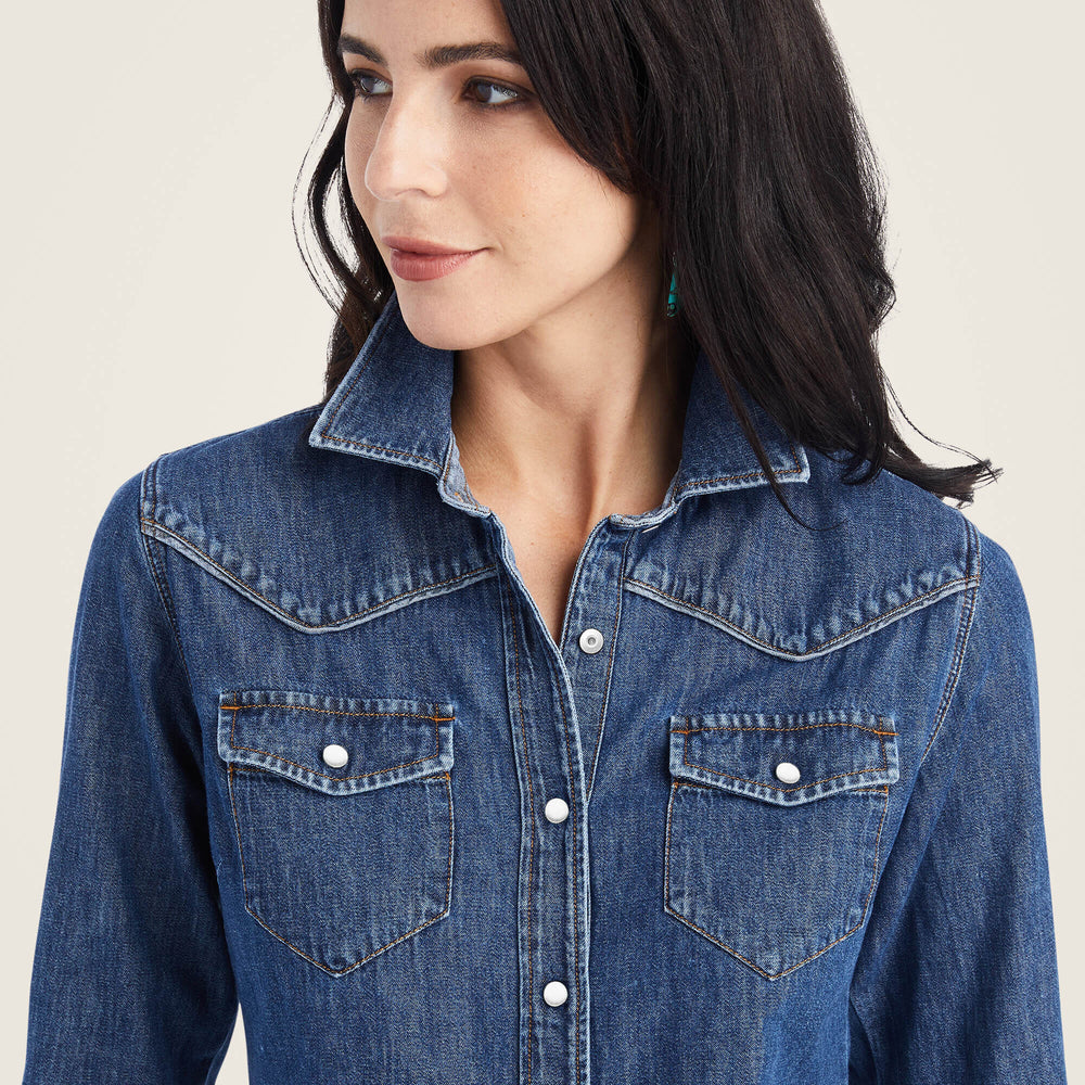 Ariat Farriday Denim Shirt Outlet