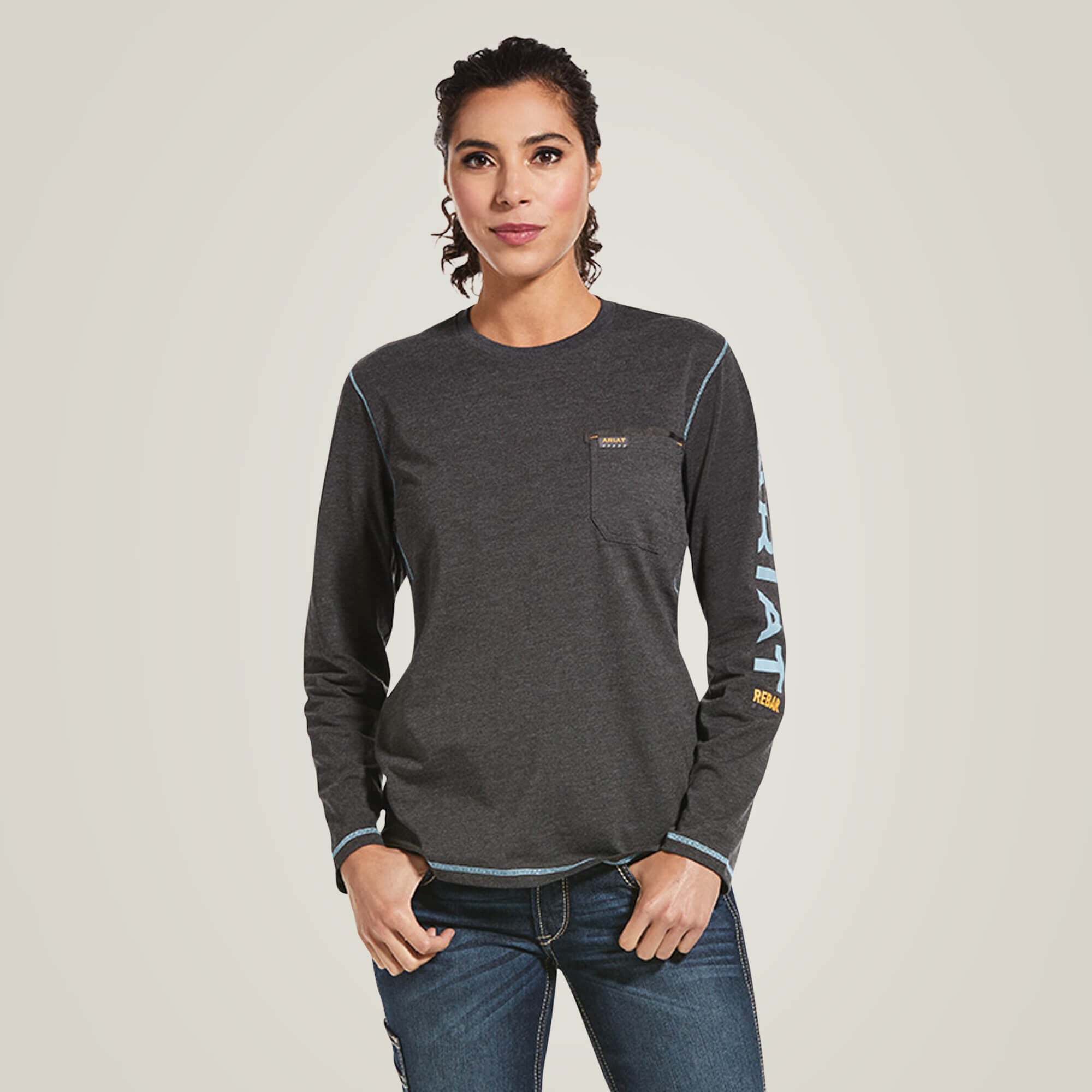 Ariat Rebar Workman Logo T-Shirt Discount