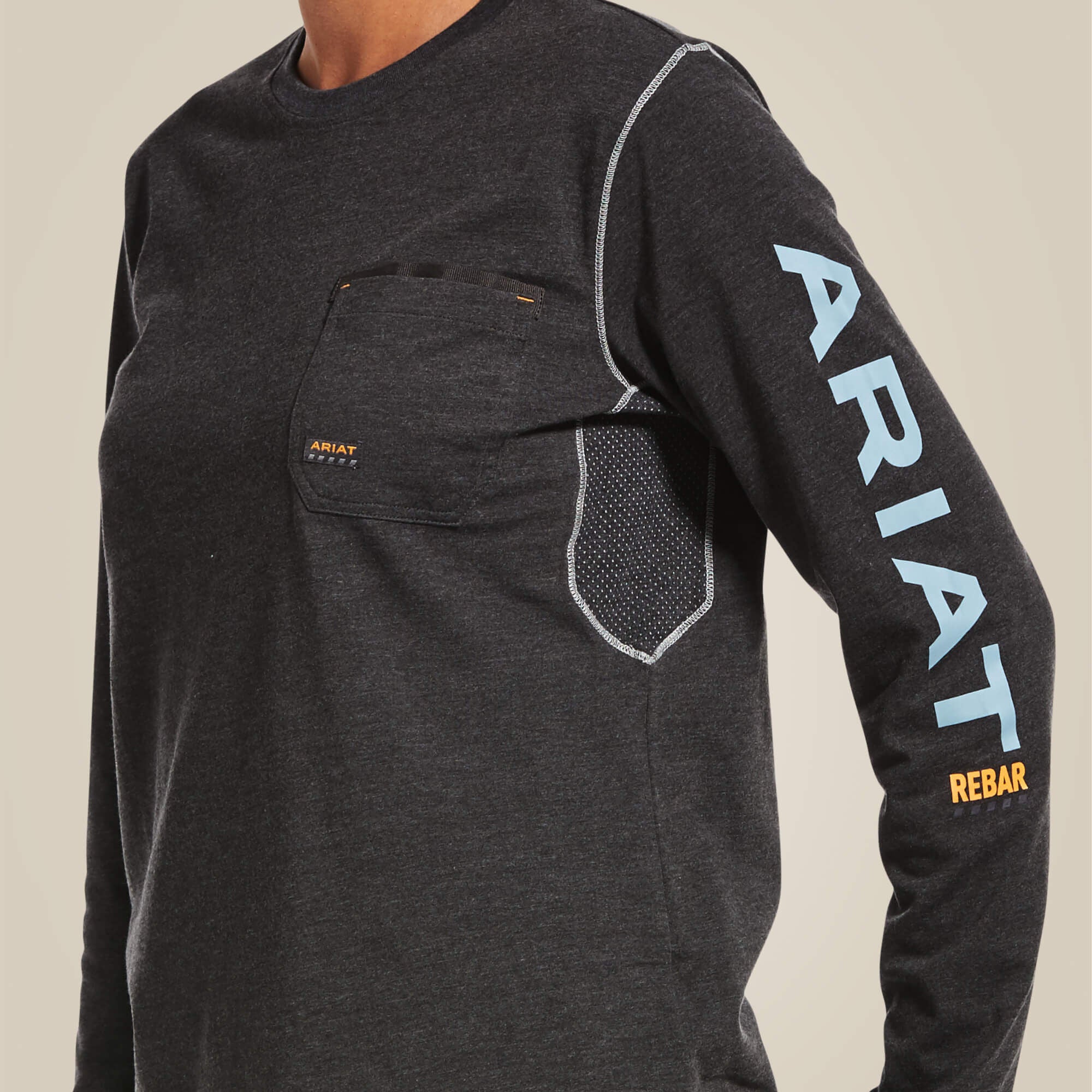 Ariat Rebar Workman Logo T-Shirt Discount