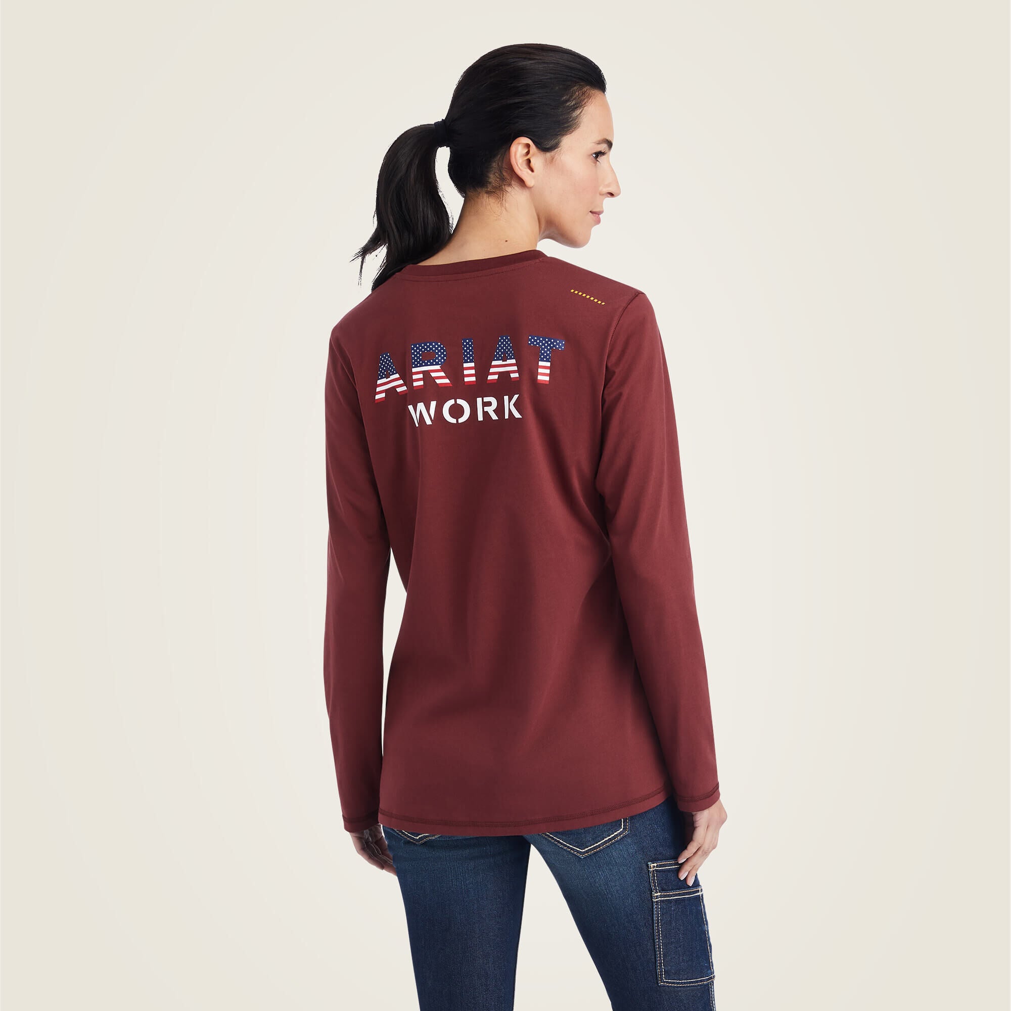 Ariat Rebar Workman USA Logo T-Shirt Discount