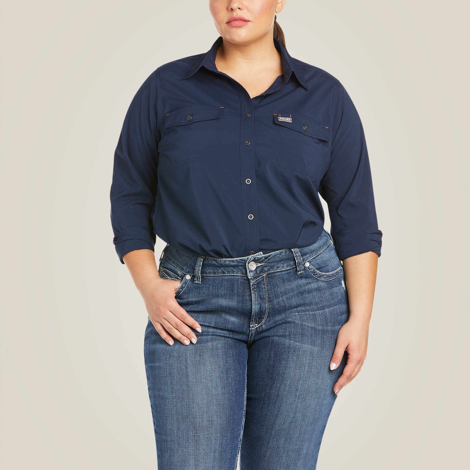 Ariat Rebar Made Tough VentTEK DuraStretch Work Shirt Sale