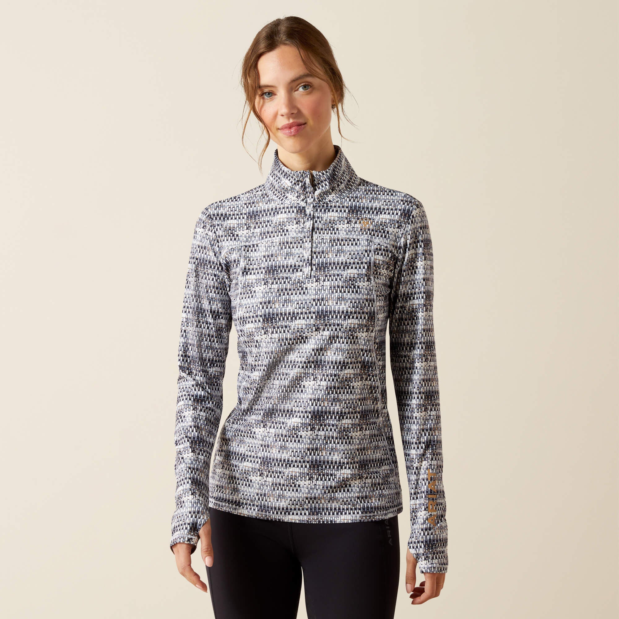 Ariat Lowell 3.0 1/4 Zip Baselayer For Sale