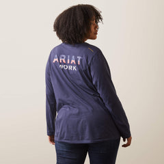 Ariat Rebar Workman USA Logo T-Shirt Discount