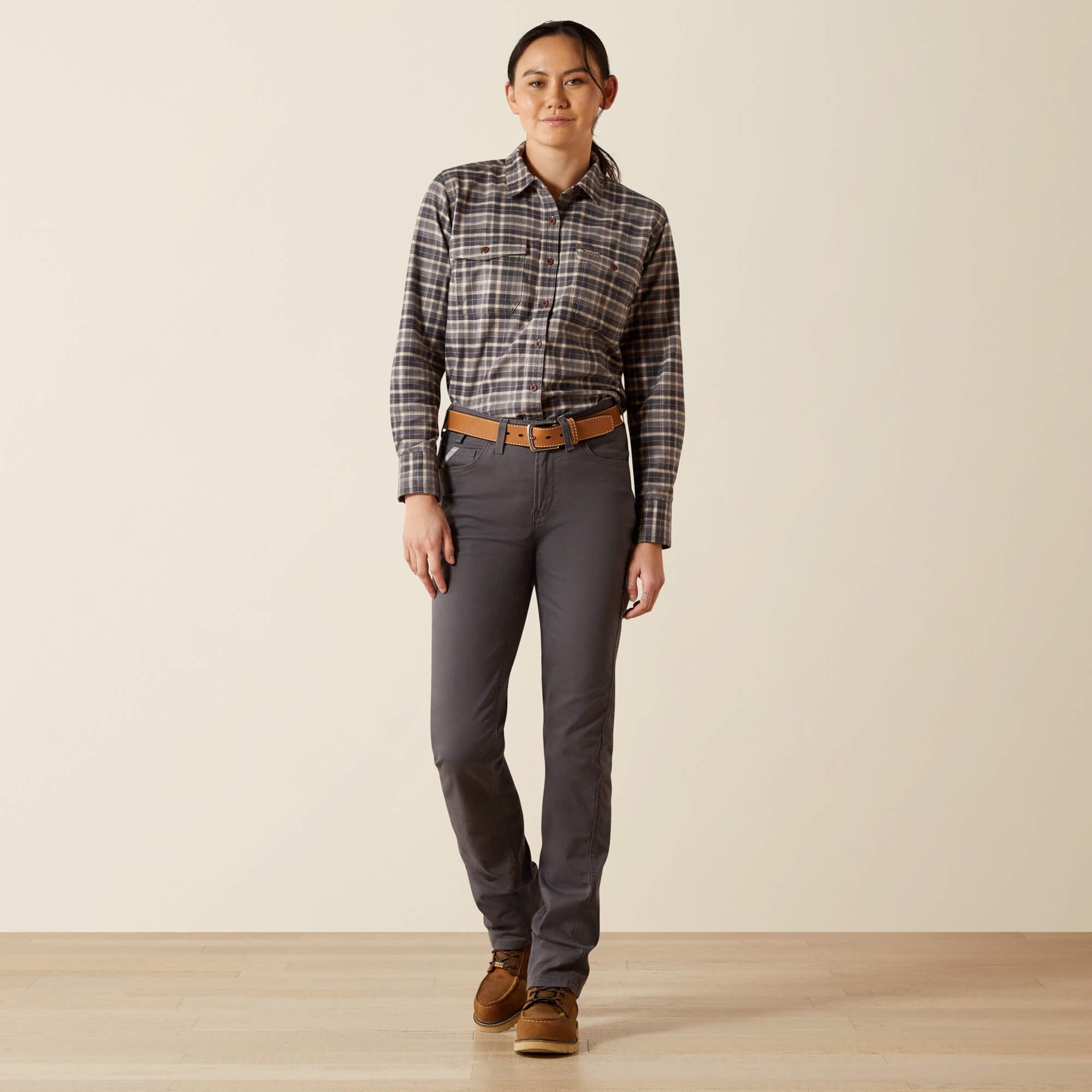 Ariat Rebar Flannel DuraStretch Work Shirt For Sale