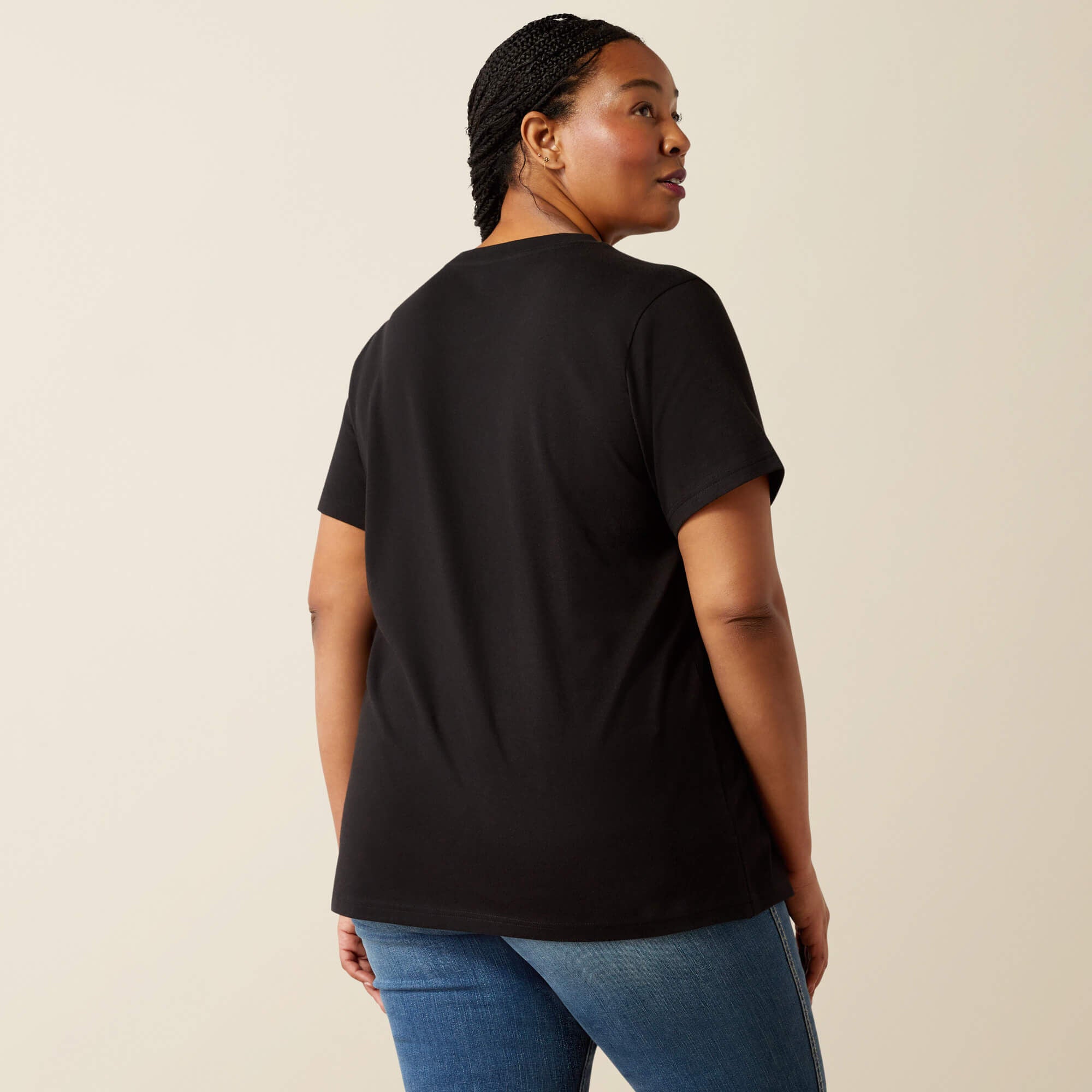 Ariat Rebar Cotton Strong Standard V-Neck T-Shirt Discount