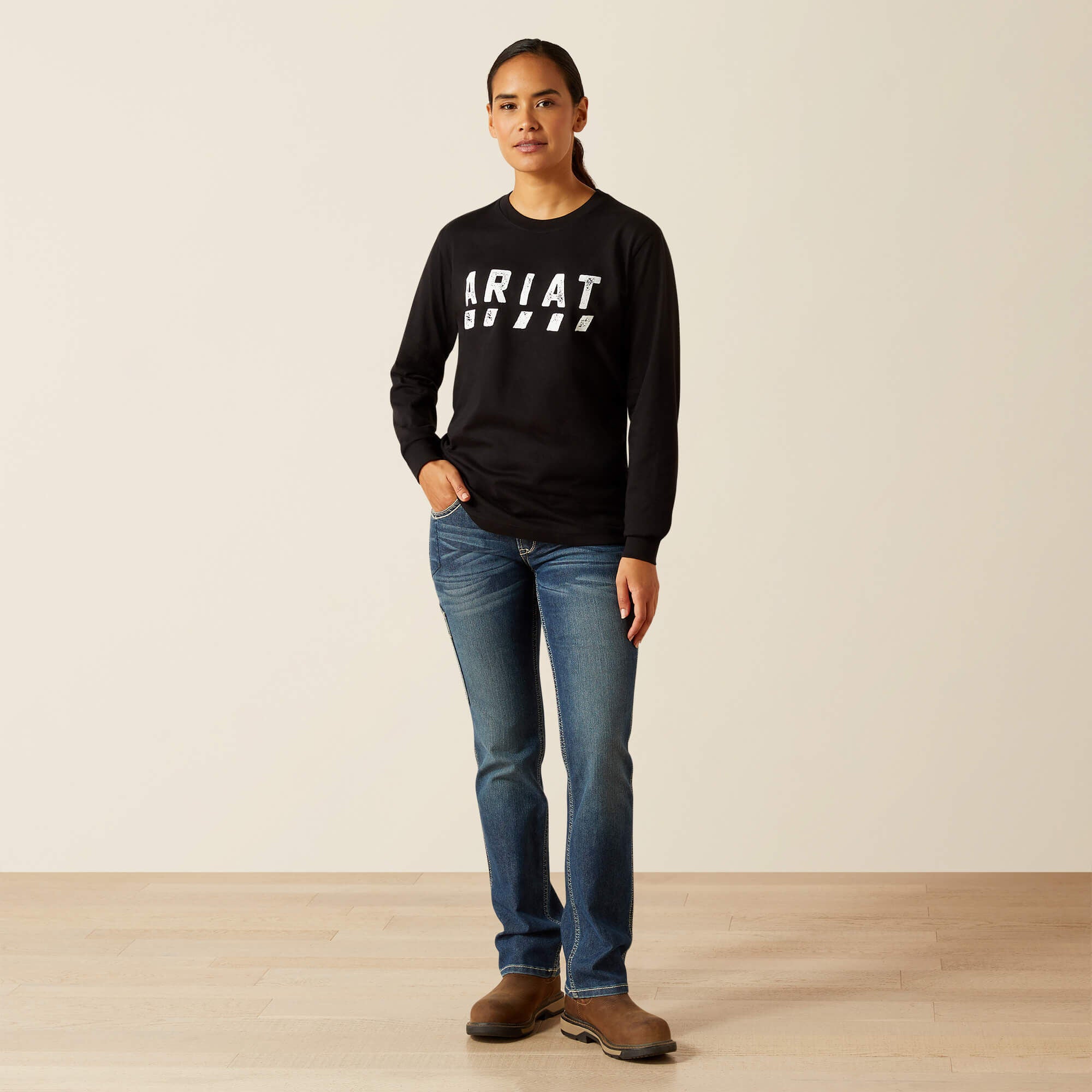 Ariat Rebar Cotton Strong Logo T-Shirt Online