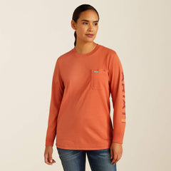 Ariat Rebar Workman Logo T-Shirt Discount