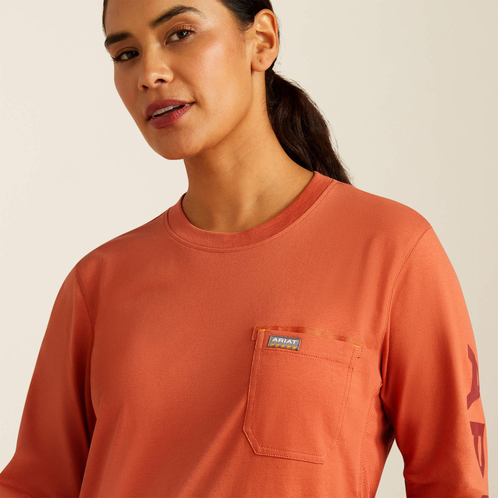 Ariat Rebar Workman Logo T-Shirt Discount