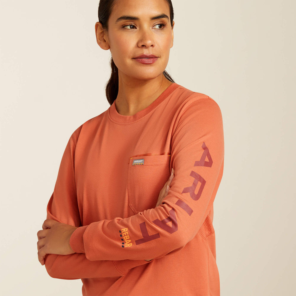 Ariat Rebar Workman Logo T-Shirt Discount