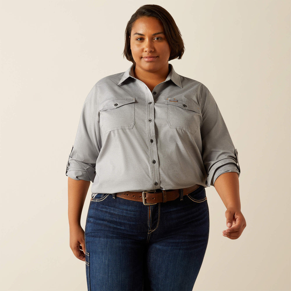 Ariat Rebar Made Tough VentTEK DuraStretch Work Shirt Outlet