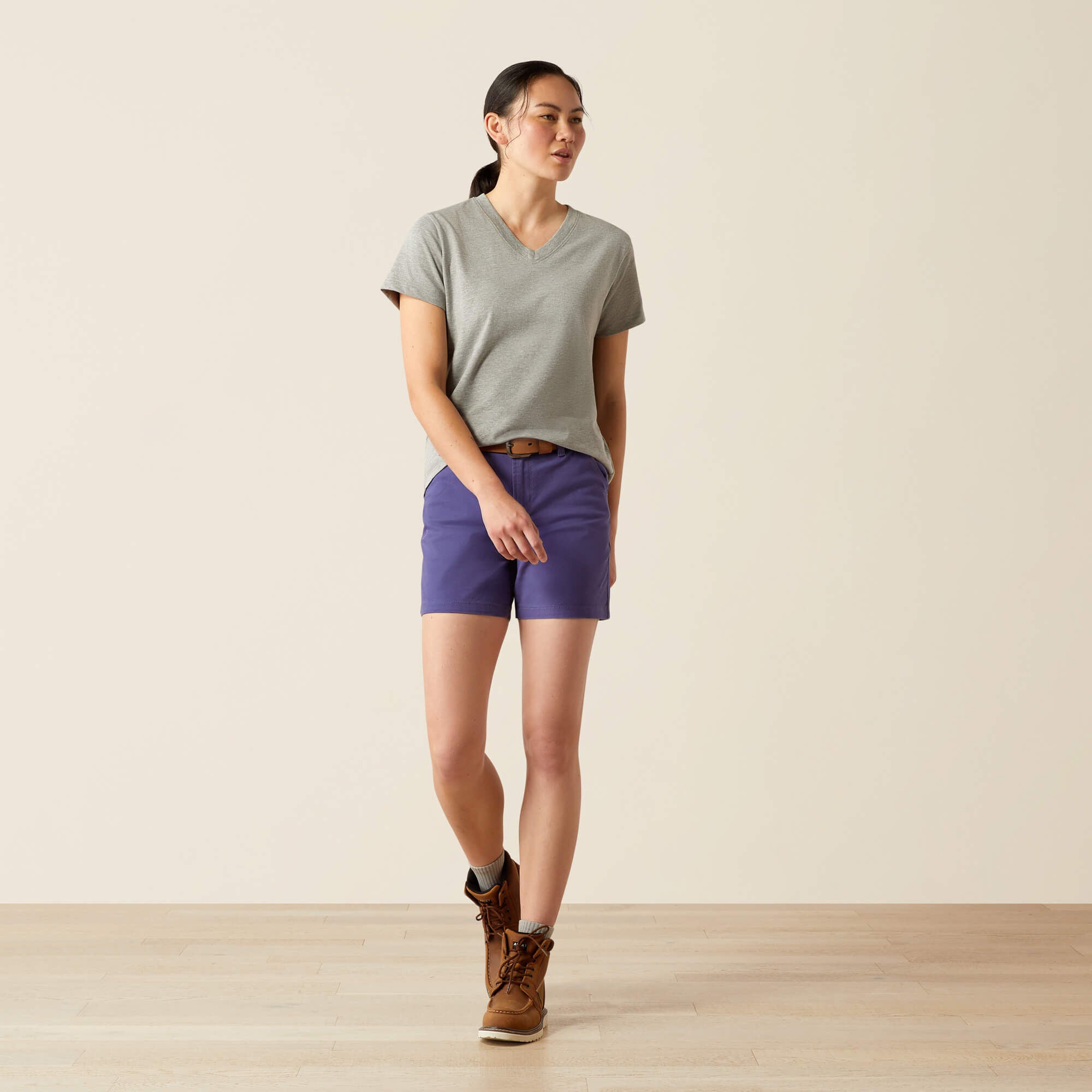 Ariat Rebar Cotton Strong Standard V-Neck T-Shirt Online