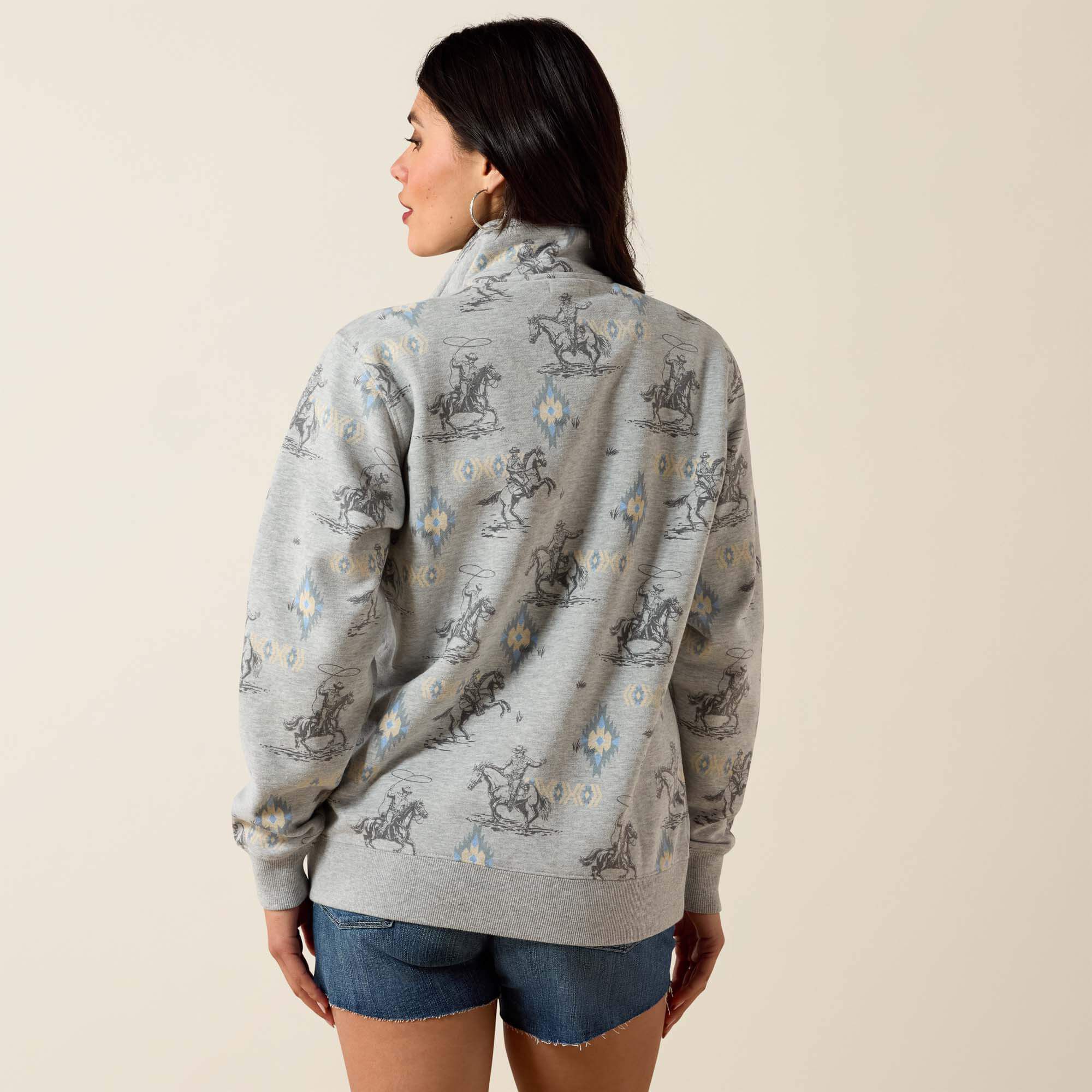 Ariat Sapphire 1/2 Zip Sweatshirt Sale