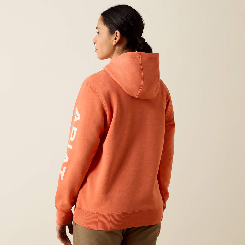 Ariat Rebar Lightweight Logo 1/2 Zip Hoodie For Sale
