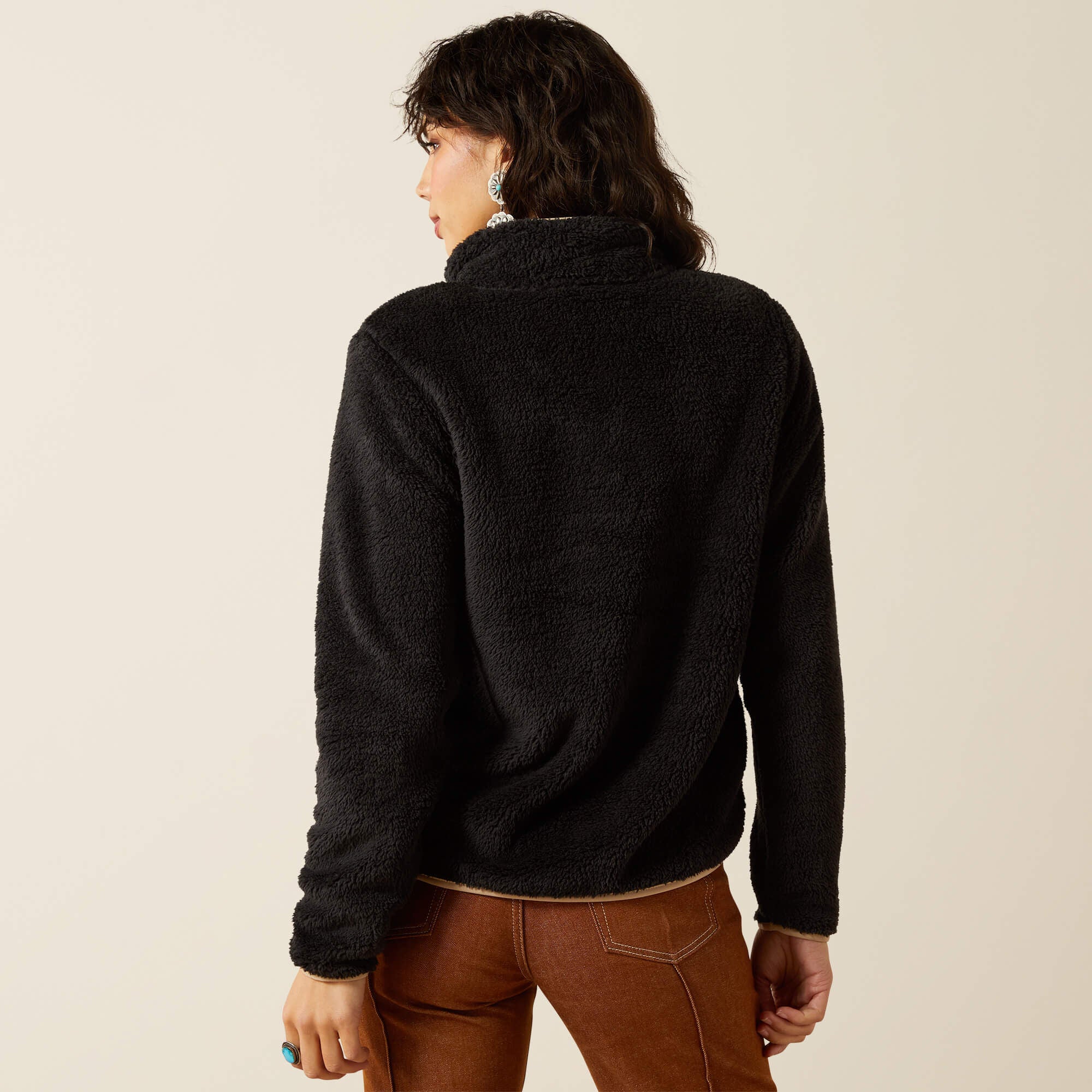 Ariat Berber Snap Front Sweatshirt On Sale