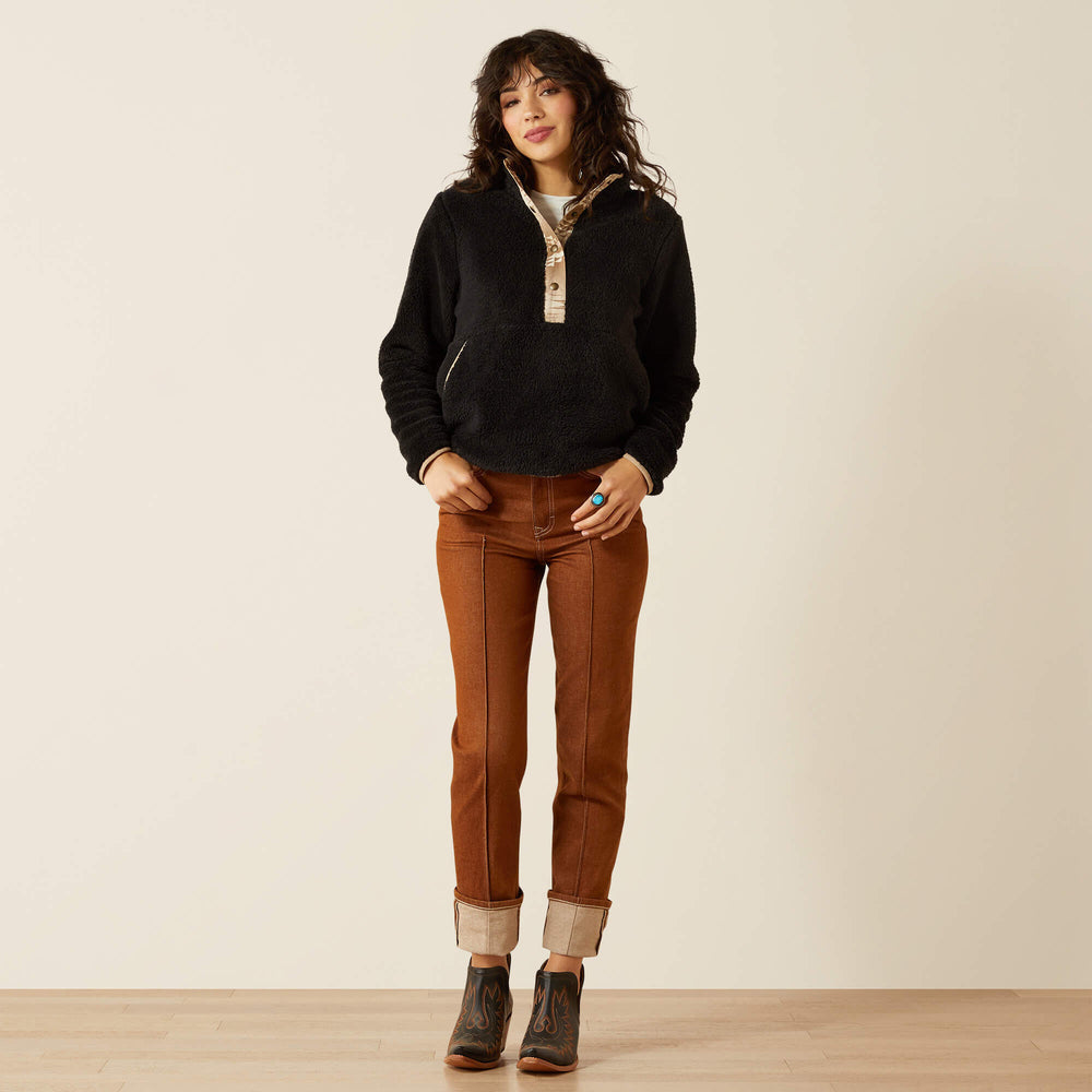 Ariat Berber Snap Front Sweatshirt On Sale