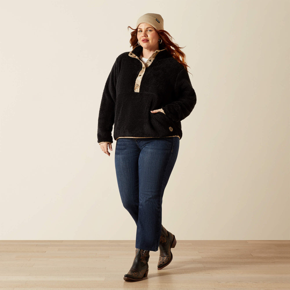 Ariat Berber Snap Front Sweatshirt On Sale