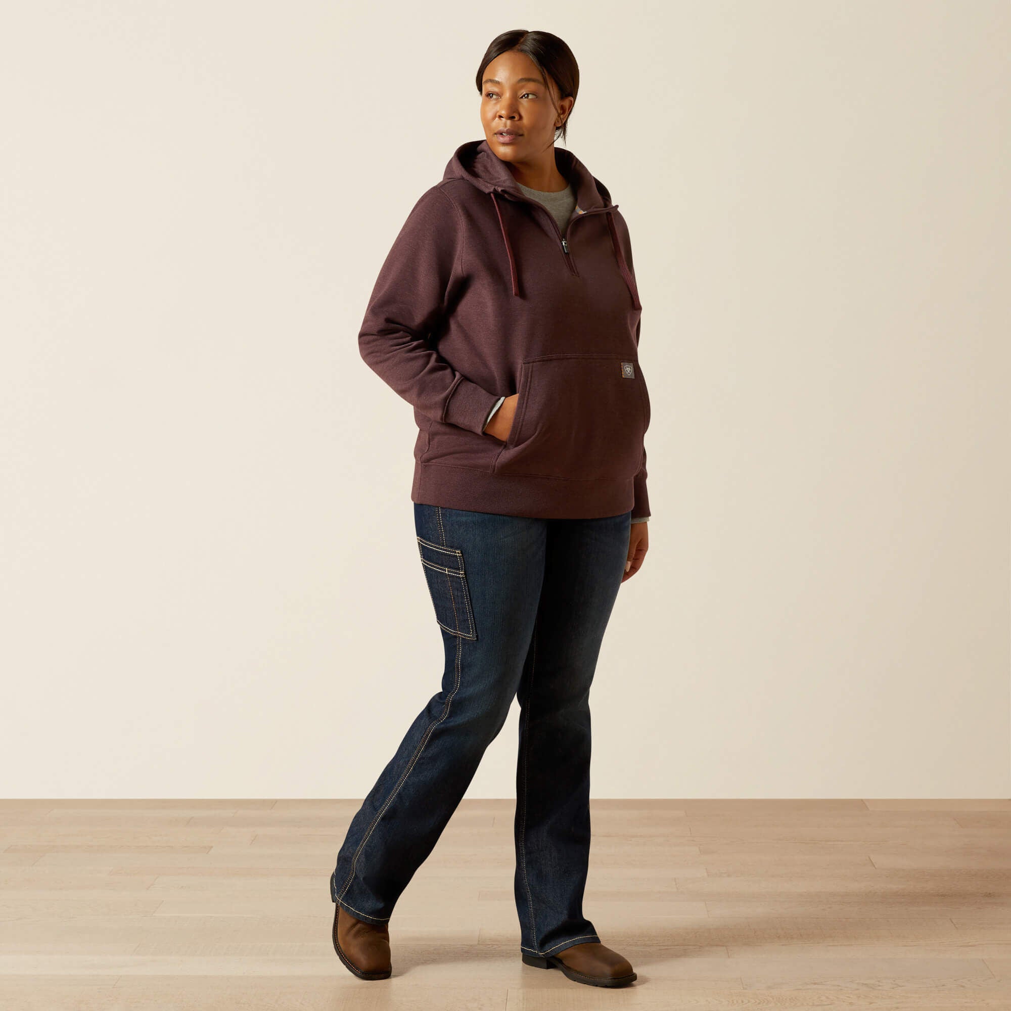 Ariat Rebar Skill Set 1/2 Zip Hoodie Discount