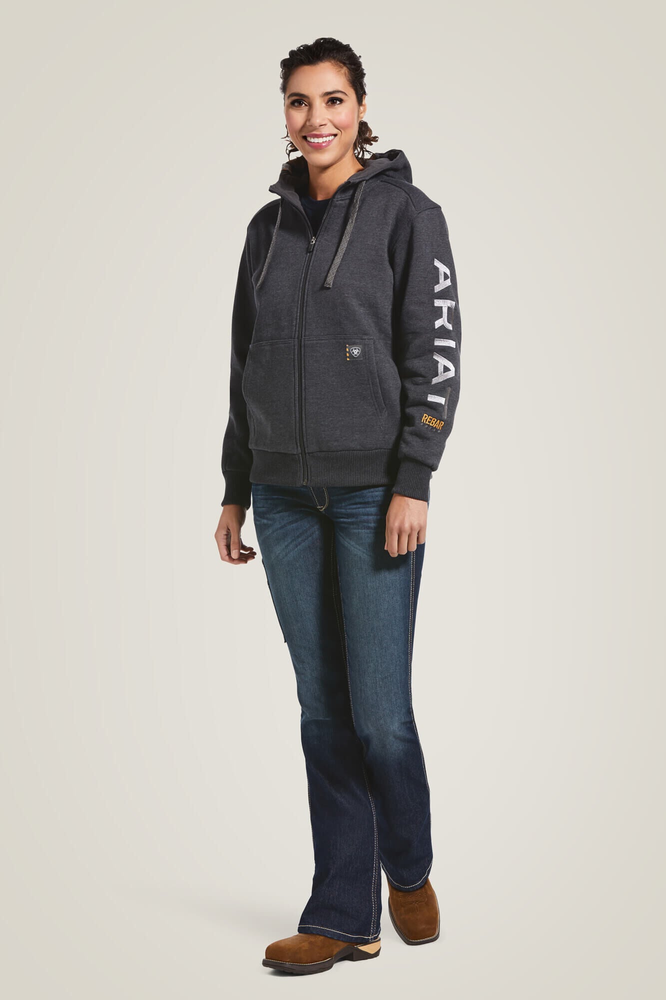 Ariat Rebar All-Weather Full Zip Hoodie Sale