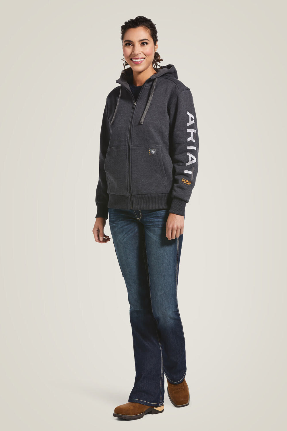 Ariat Rebar All-Weather Full Zip Hoodie Sale