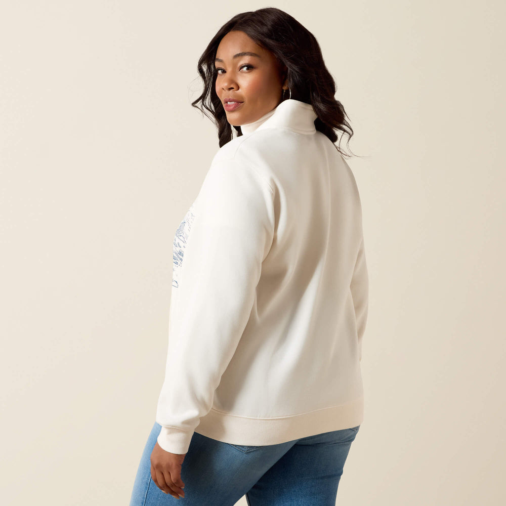 Ariat Traveler 1/2 Zip Sweatshirt Outlet