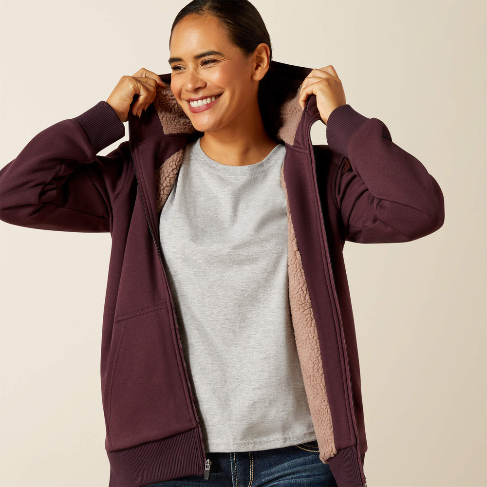 Ariat Rebar All-Weather Sherpa Full Zip Hoodie Online