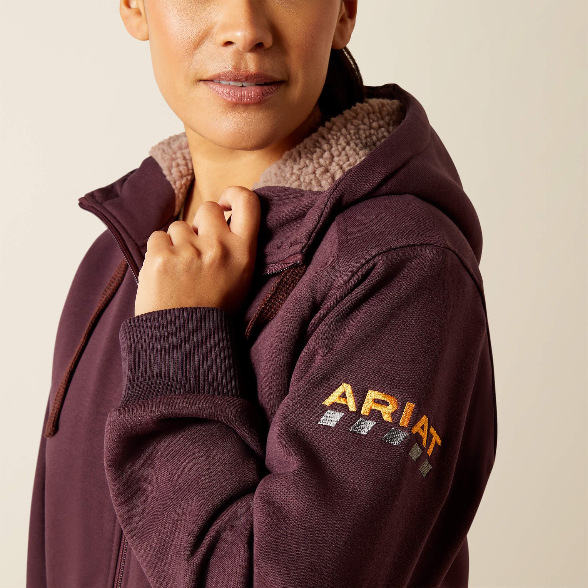 Ariat Rebar All-Weather Sherpa Full Zip Hoodie Online