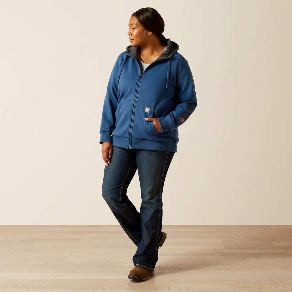 Ariat Rebar All-Weather Full Zip Hoodie On Sale