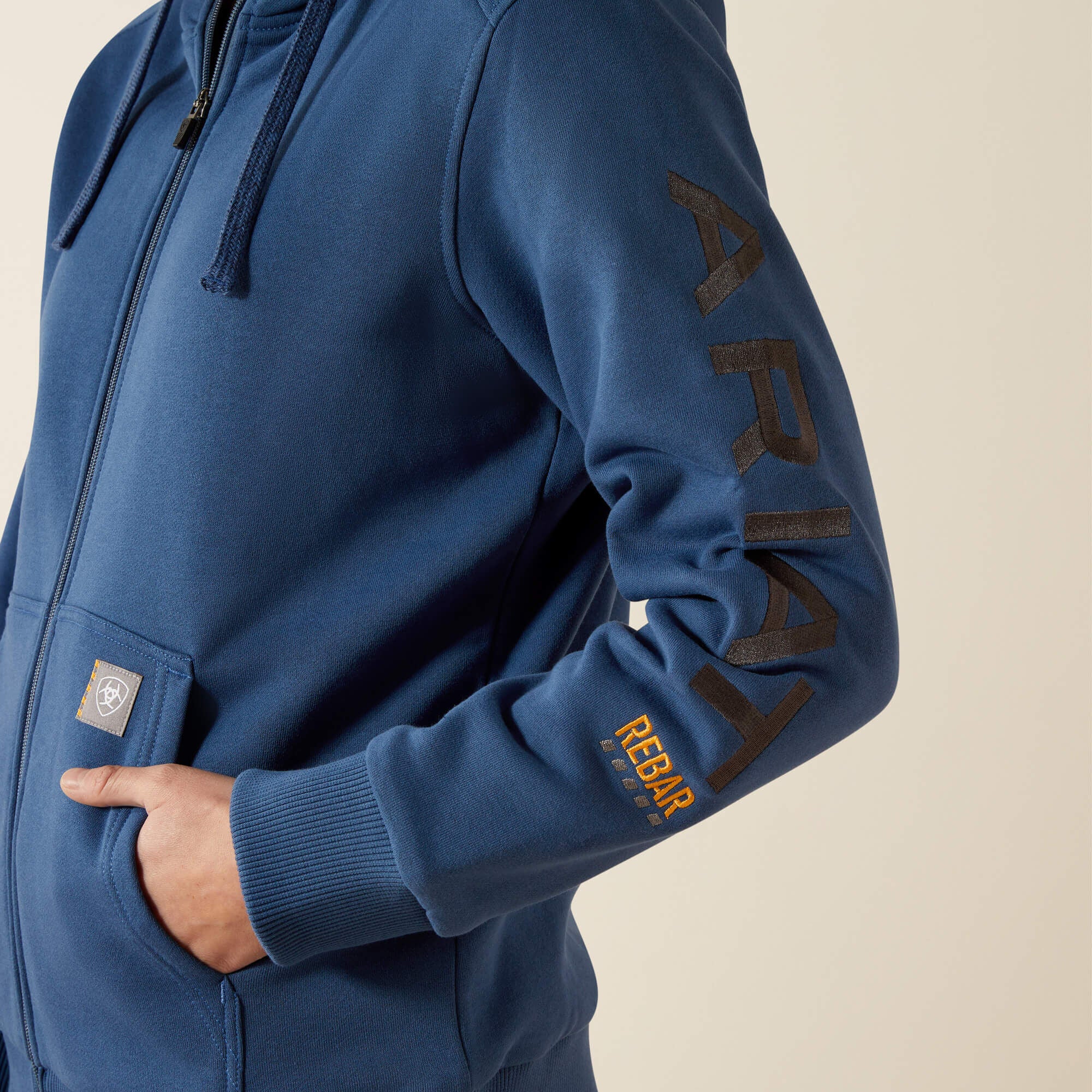 Ariat Rebar All-Weather Full Zip Hoodie On Sale
