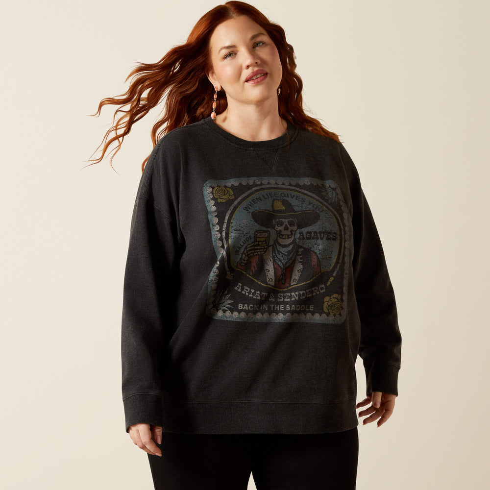 Ariat Oversize Sendero When Life Gives You Agaves Sweatshirt Sale