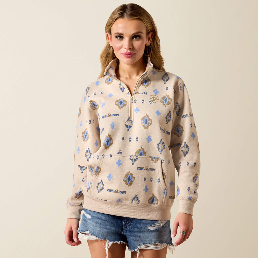 Ariat Sapphire 1/2 Zip Sweatshirt Sale