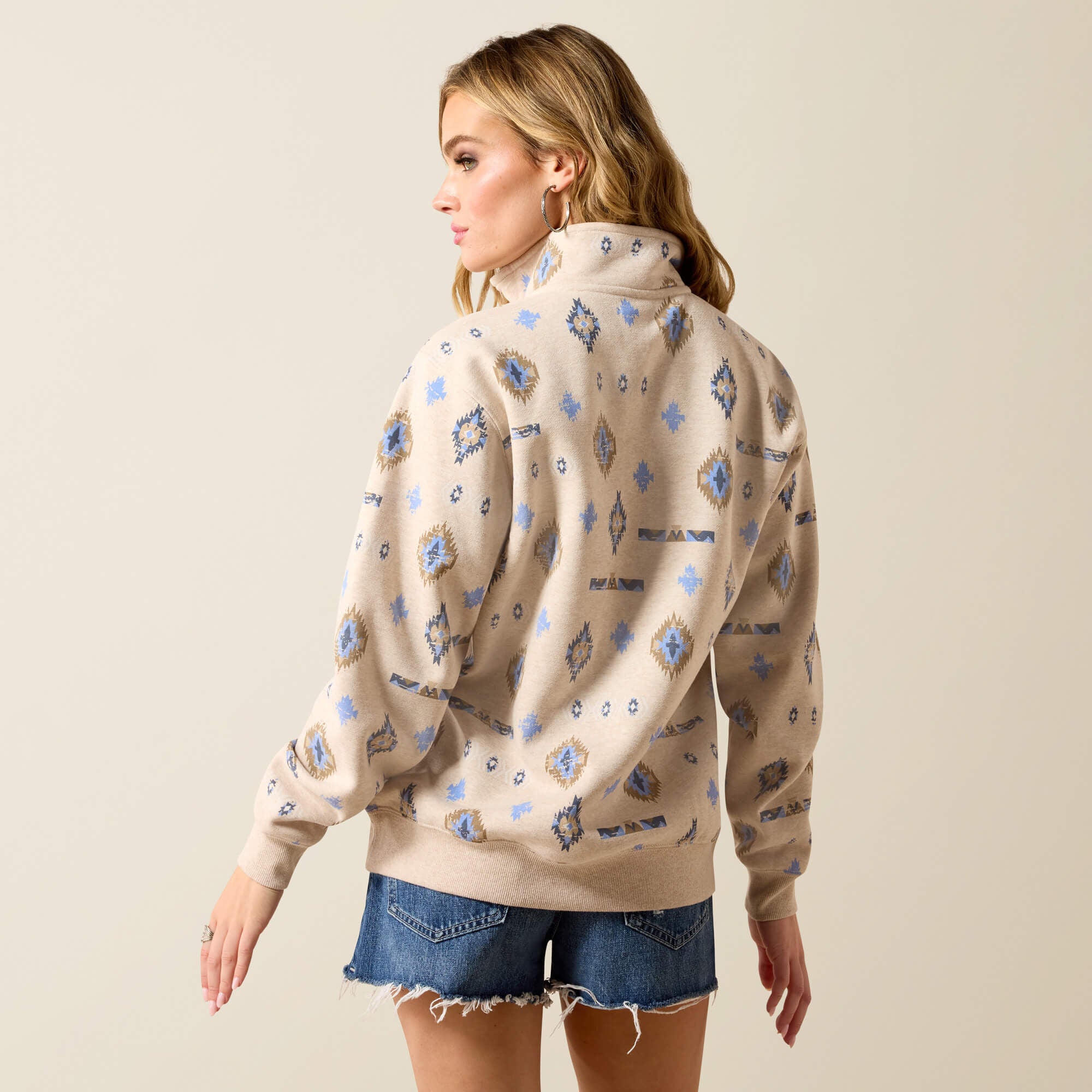 Ariat Sapphire 1/2 Zip Sweatshirt Sale