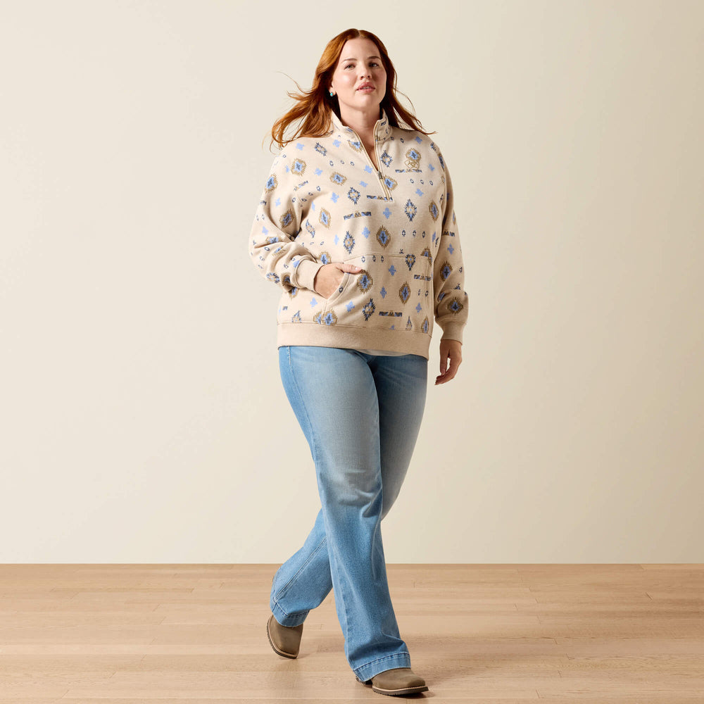 Ariat Sapphire 1/2 Zip Sweatshirt Sale