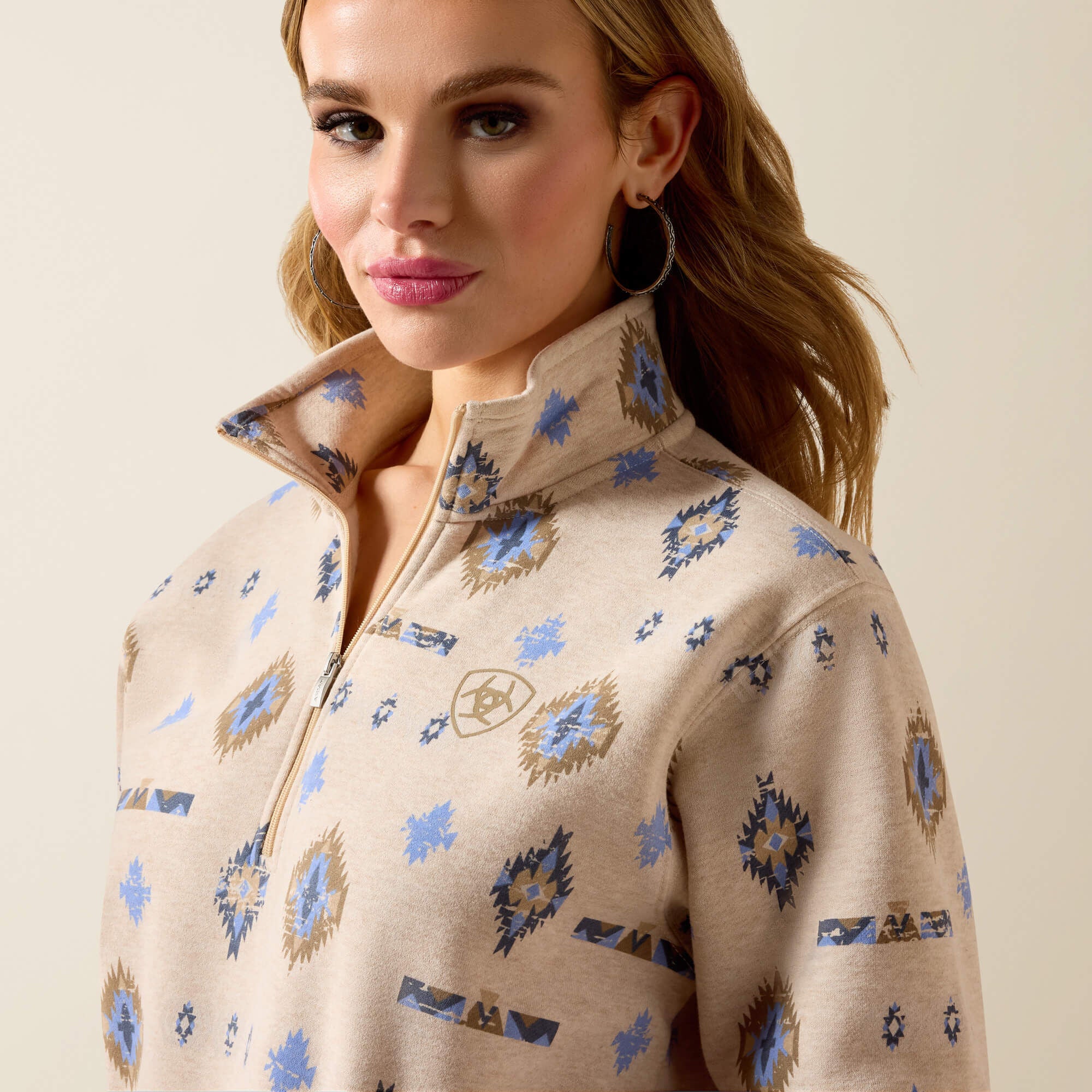 Ariat Sapphire 1/2 Zip Sweatshirt Sale