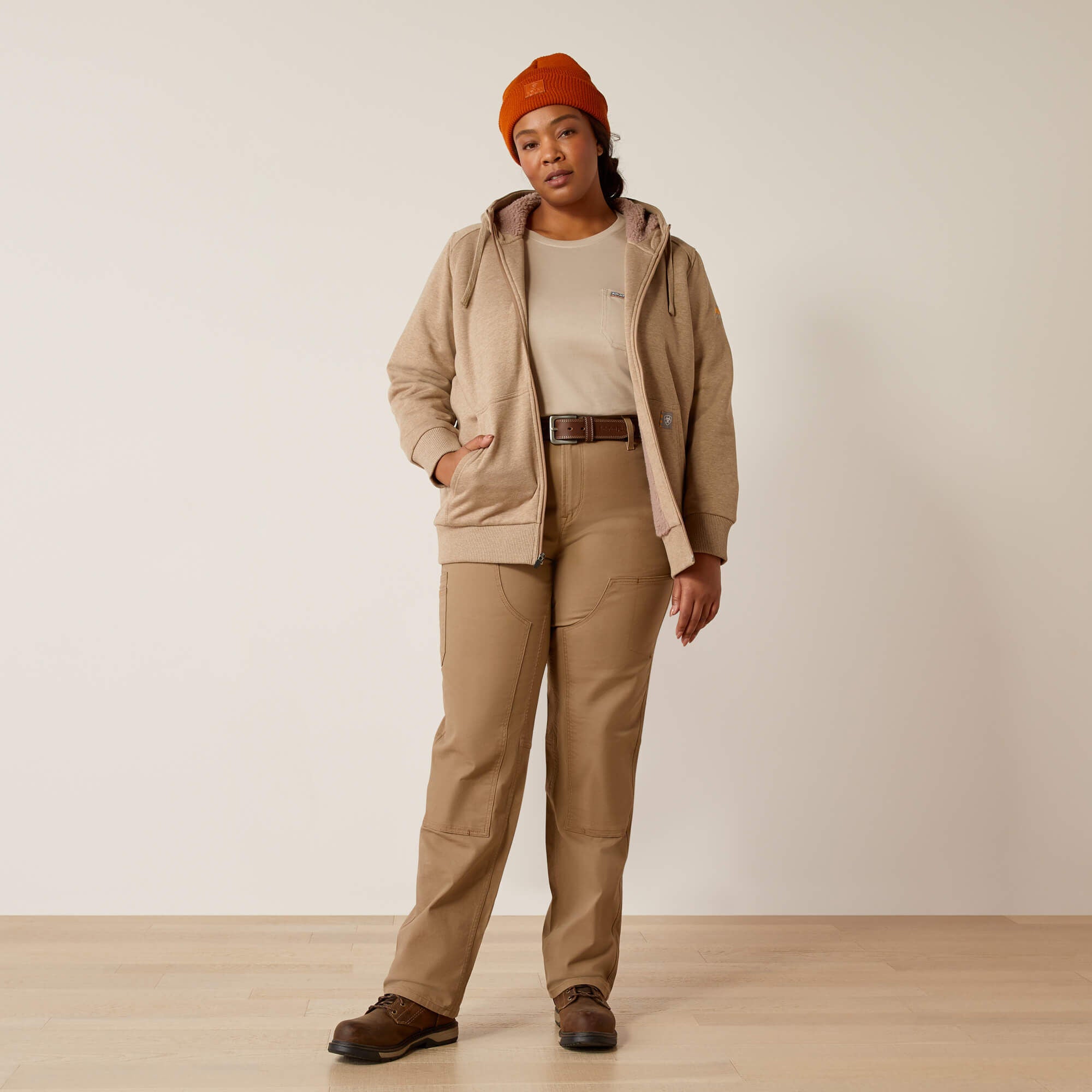 Ariat Rebar All-Weather Sherpa Full Zip Hoodie Discount