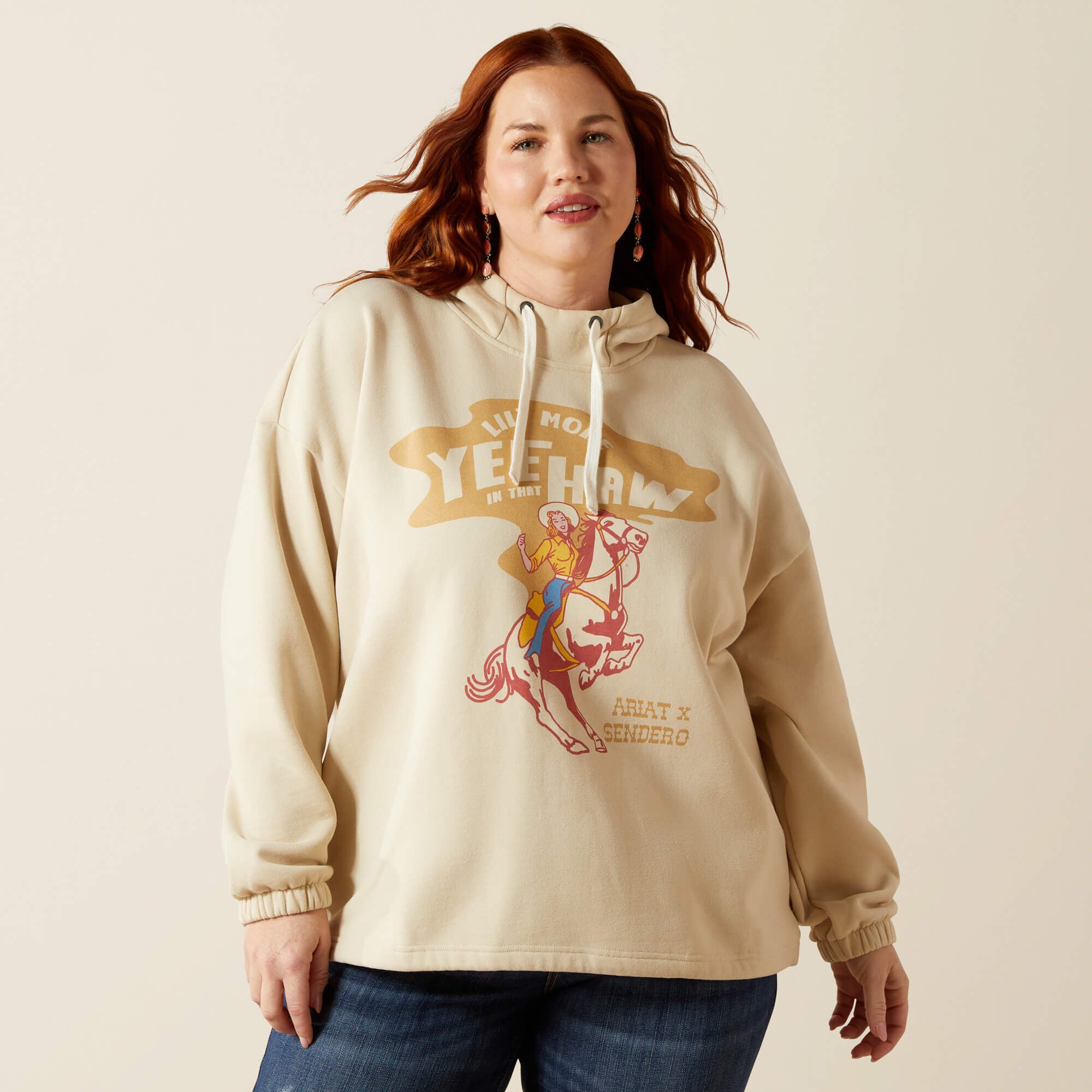 Ariat Essential Sendero Yeehaw Hoodie Outlet