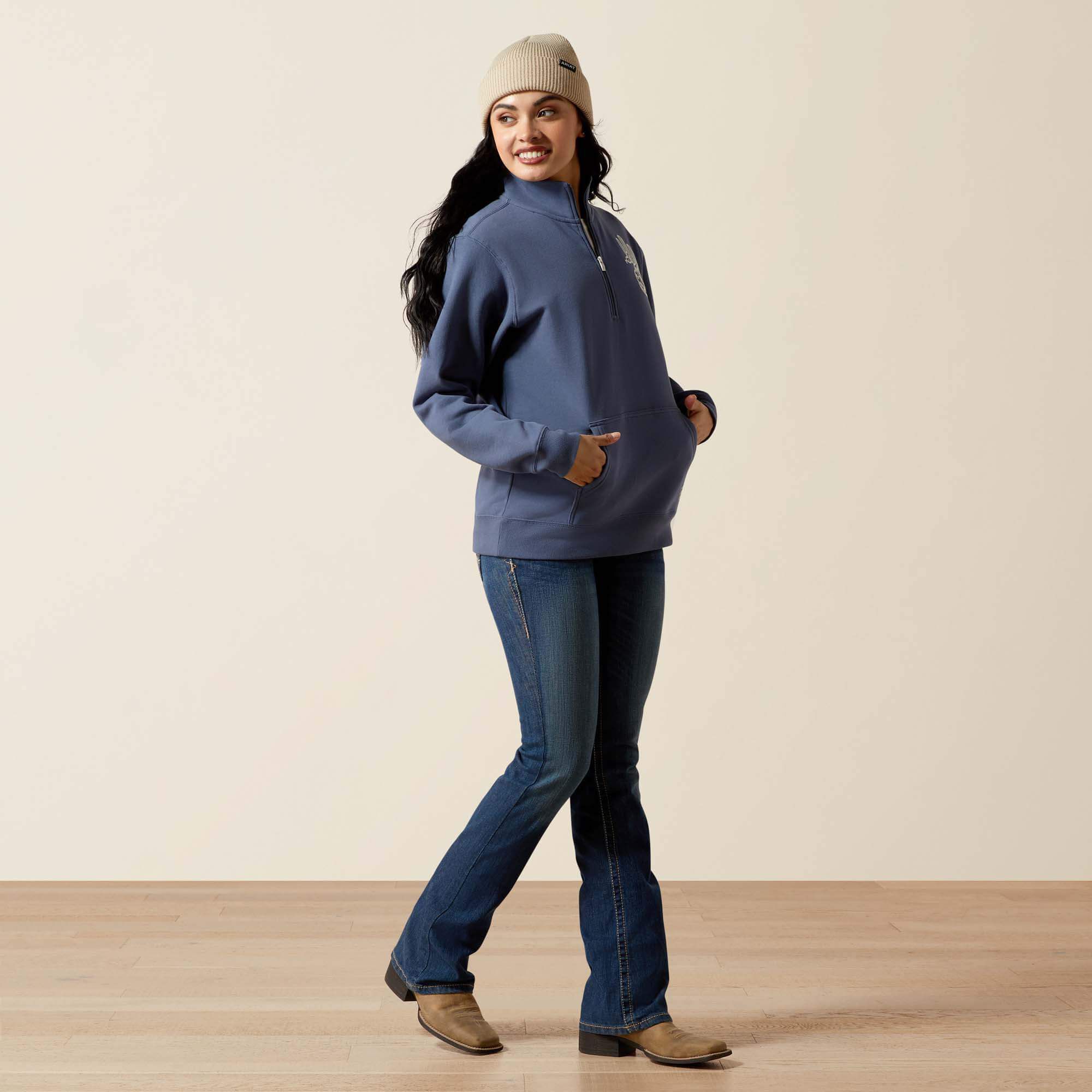 Ariat Quarry 1/2 Zip Sweatshirt Online