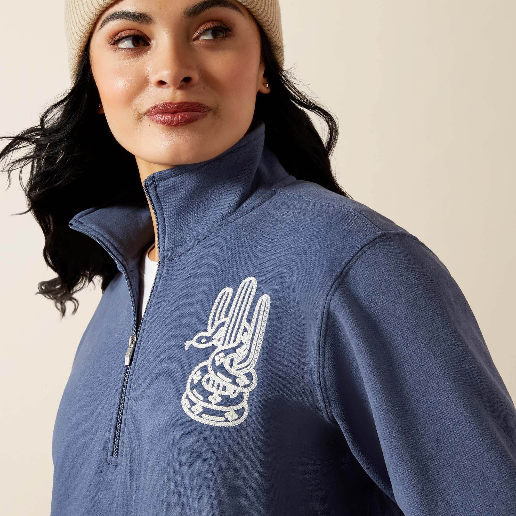 Ariat Quarry 1/2 Zip Sweatshirt Online