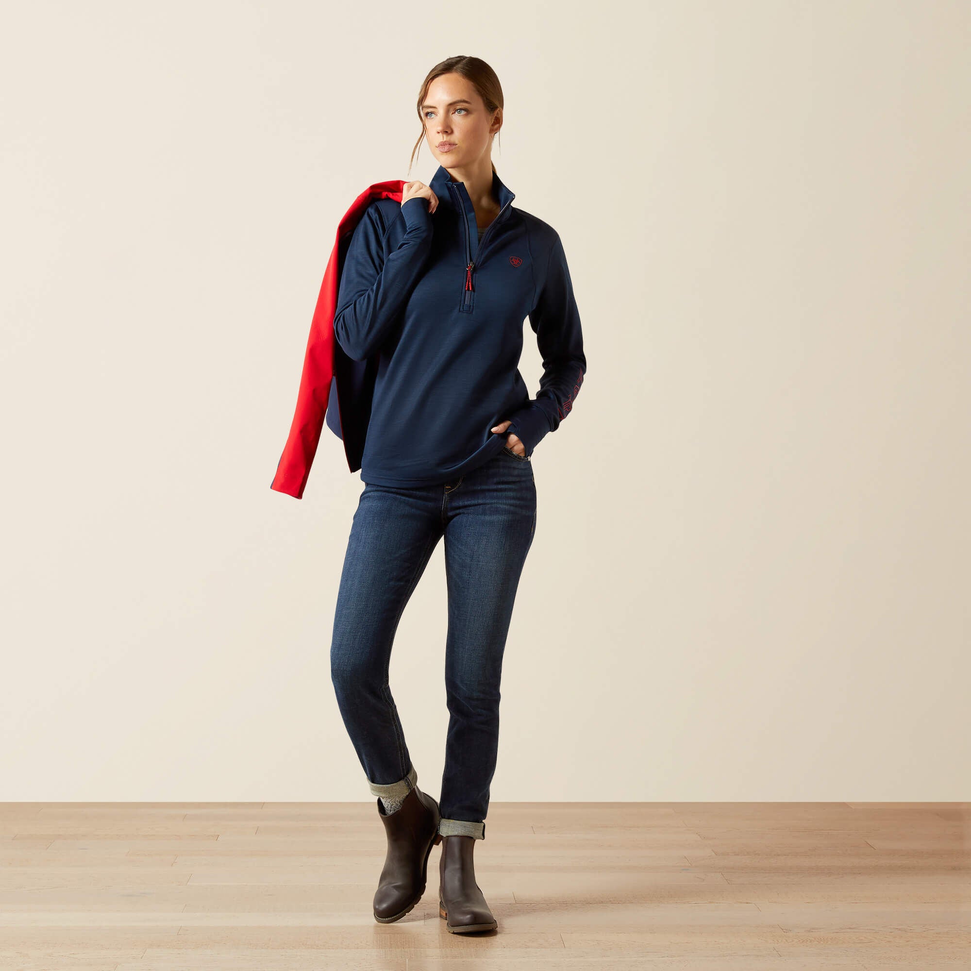 Ariat Team EQ 1/2 Zip Pullover For Sale
