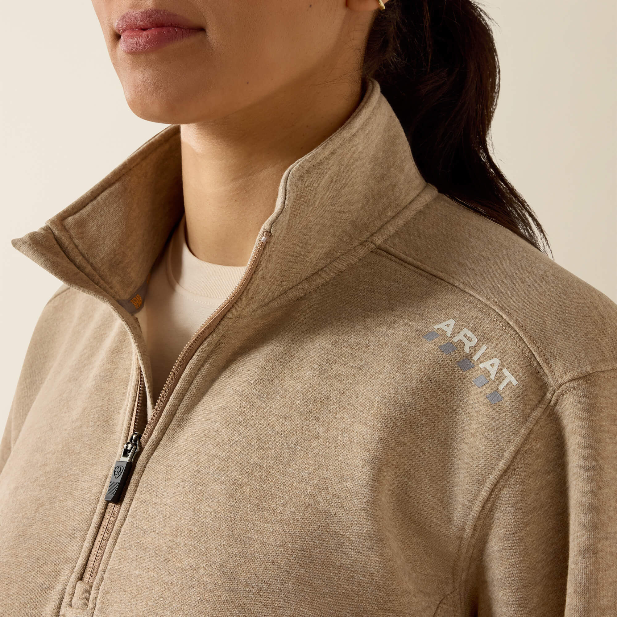 Ariat Rebar Lightweight Mock 1/2 Zip Sweatshirt Outlet
