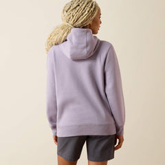 Ariat Rebar Lightweight Logo 1/2 Zip Hoodie On Sale
